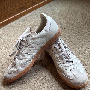 adidas Gum-Soled White Sneakers